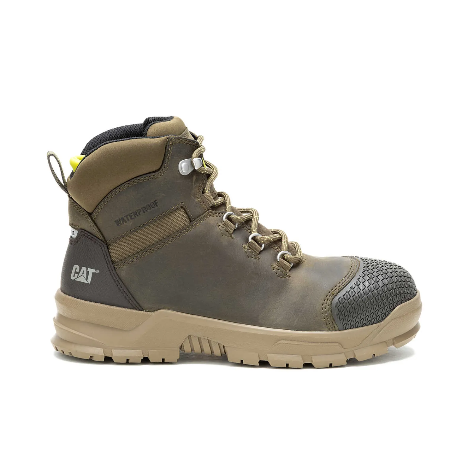 Women Cat Footwear Slip Resistant | Waterproof*Accomplice X Waterproof Steel Toe Work Boot