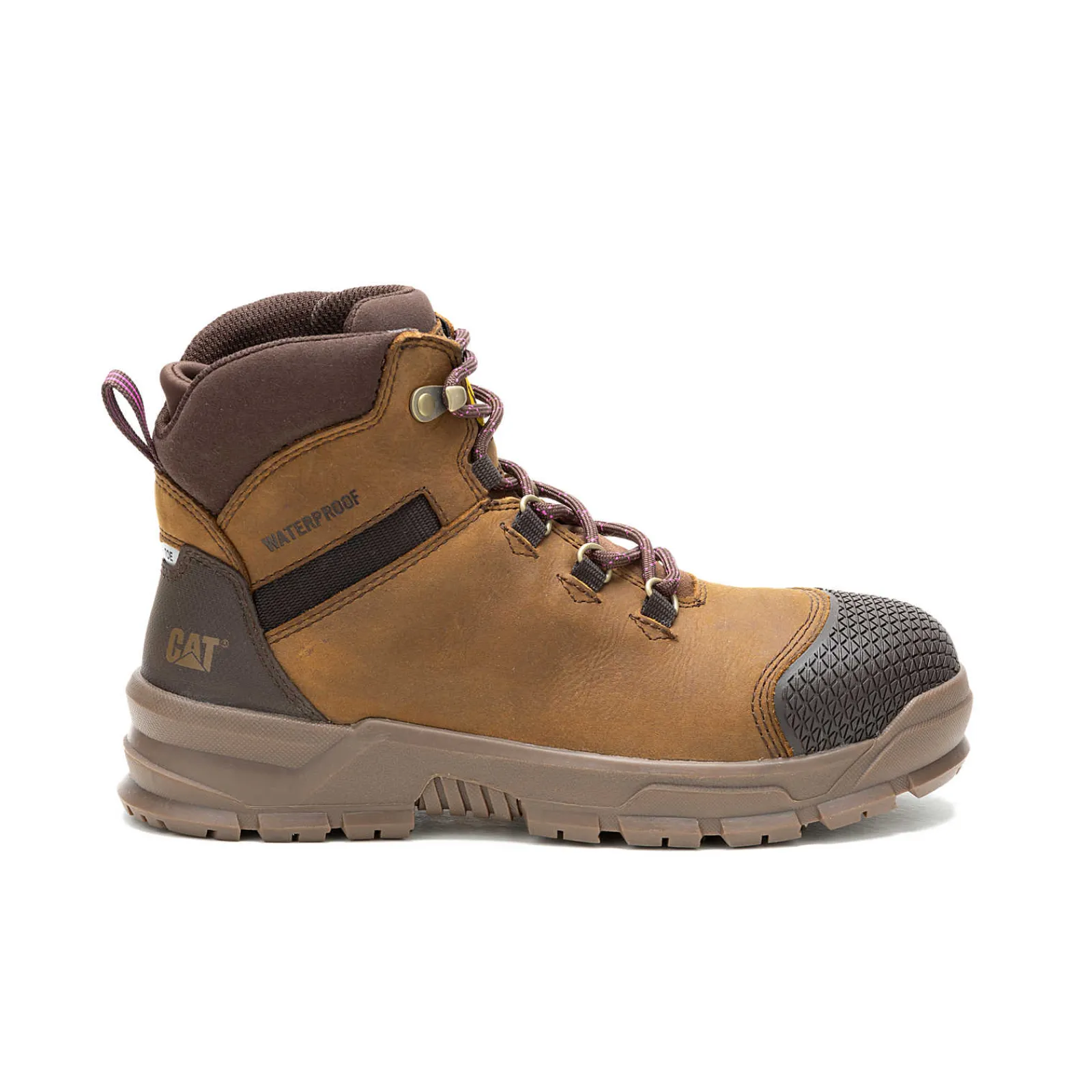 Women Cat Footwear Slip Resistant | Waterproof*Accomplice X Waterproof Steel Toe Work Boot