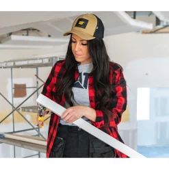 Women Cat Footwear Tops & Outerwear*Buffalo Check Heavyweight Shirt