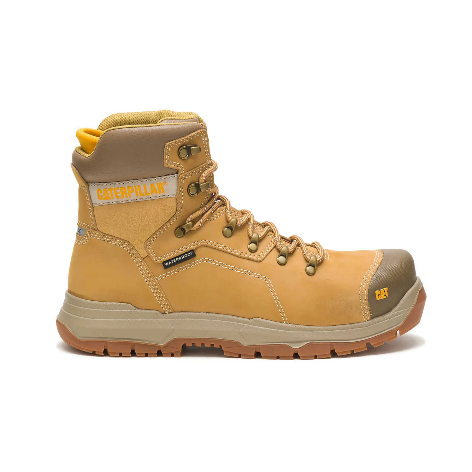 Cat Footwear Slip Resistant | Waterproof*Diagnostic 2.0 Waterproof Steel Toe Work Boot