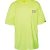 Cat Footwear Ppe | Tops & Outerwear*Hi-Vis Trademark Pocket Tee