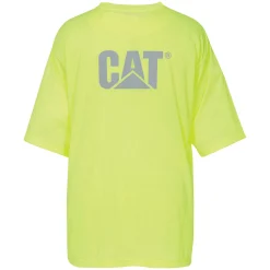 Cat Footwear Ppe | Tops & Outerwear*Hi-Vis Trademark Pocket Tee
