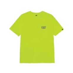 Cat Footwear Ppe | Tops & Outerwear*Hi-Vis Trademark Pocket Tee