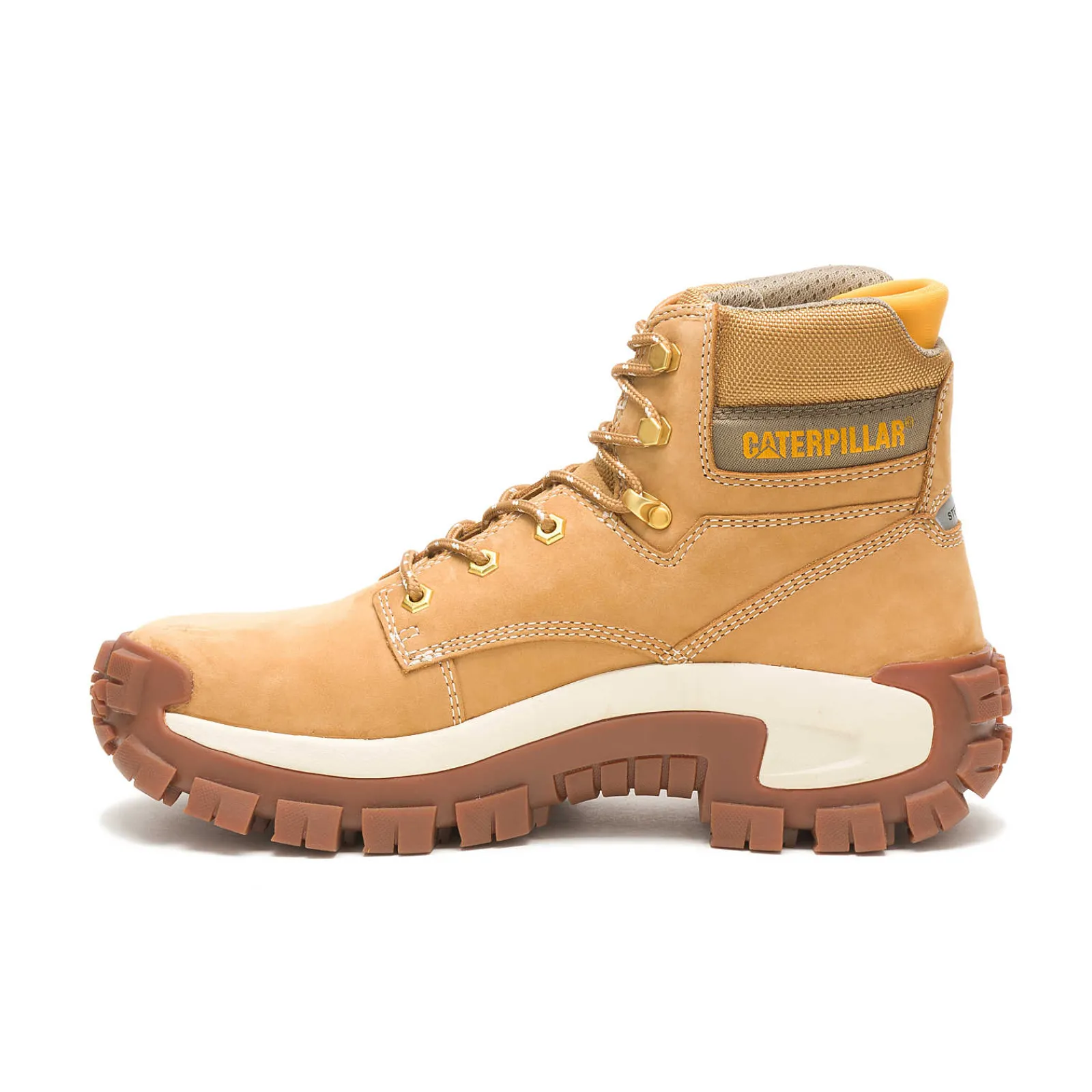Cat Footwear Lightweight | Slip Resistant*Invader Hi Steel Toe Work Boot