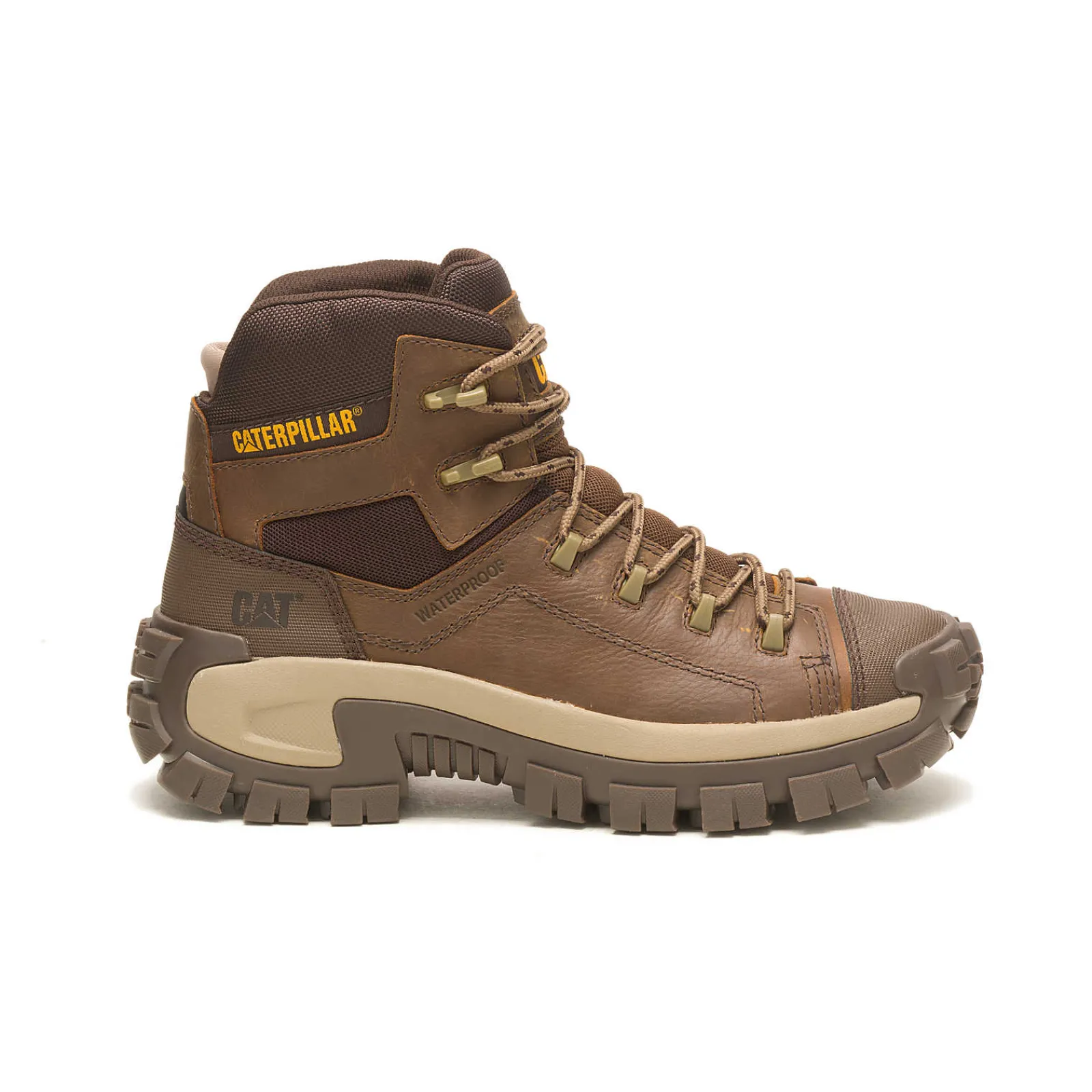 Cat Footwear Lightweight | Slip Resistant*Invader Hiker Waterproof Work Boot