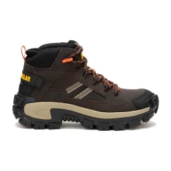 Cat Footwear Slip Resistant | Lightweight*Invader Mid Vent Composite Toe Work Boot