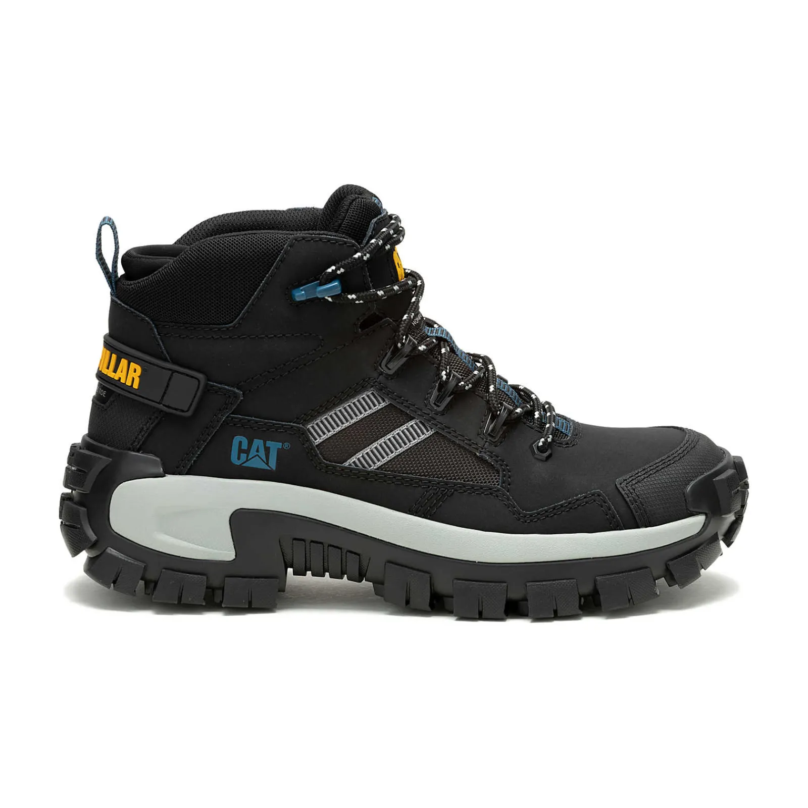 Cat Footwear Slip Resistant | Lightweight*Invader Mid Vent Composite Toe Work Boot