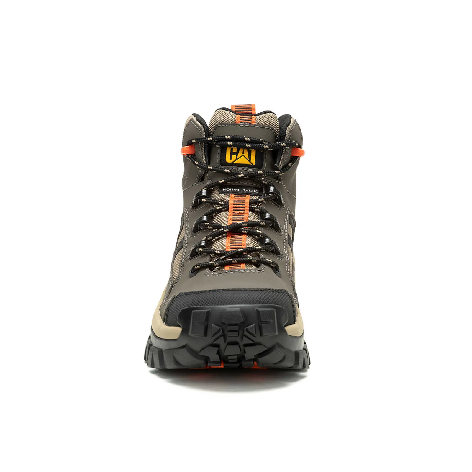 Cat Footwear Slip Resistant | Lightweight*Invader Mid Vent Composite Toe Work Boot