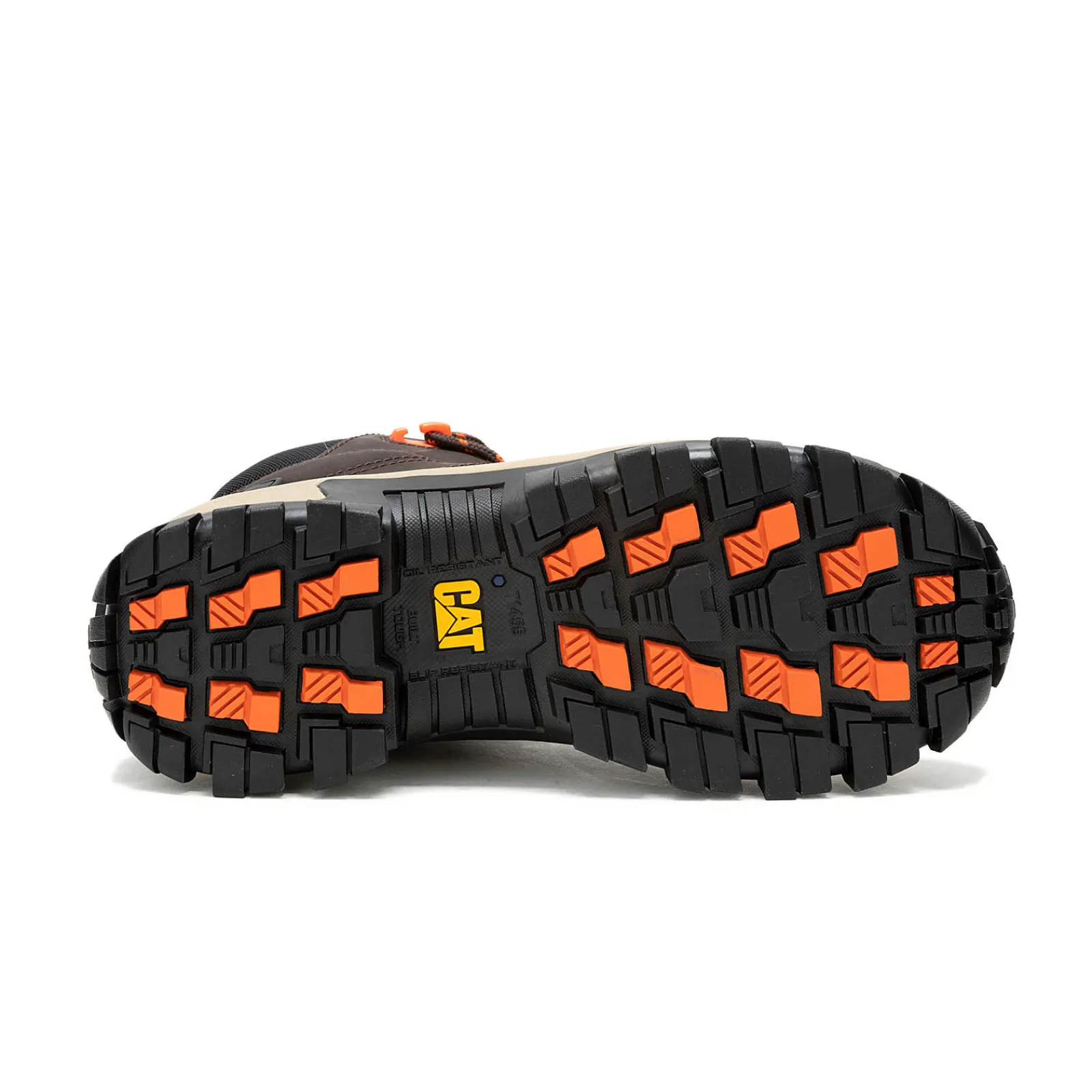 Cat Footwear Slip Resistant | Lightweight*Invader Mid Vent Composite Toe Work Boot