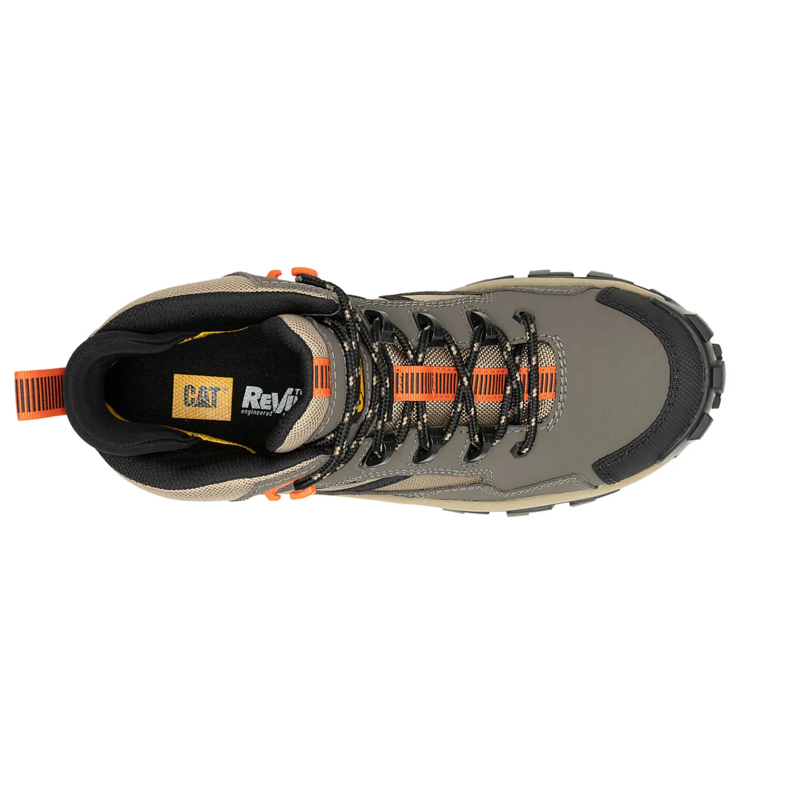 Cat Footwear Slip Resistant | Lightweight*Invader Mid Vent Composite Toe Work Boot
