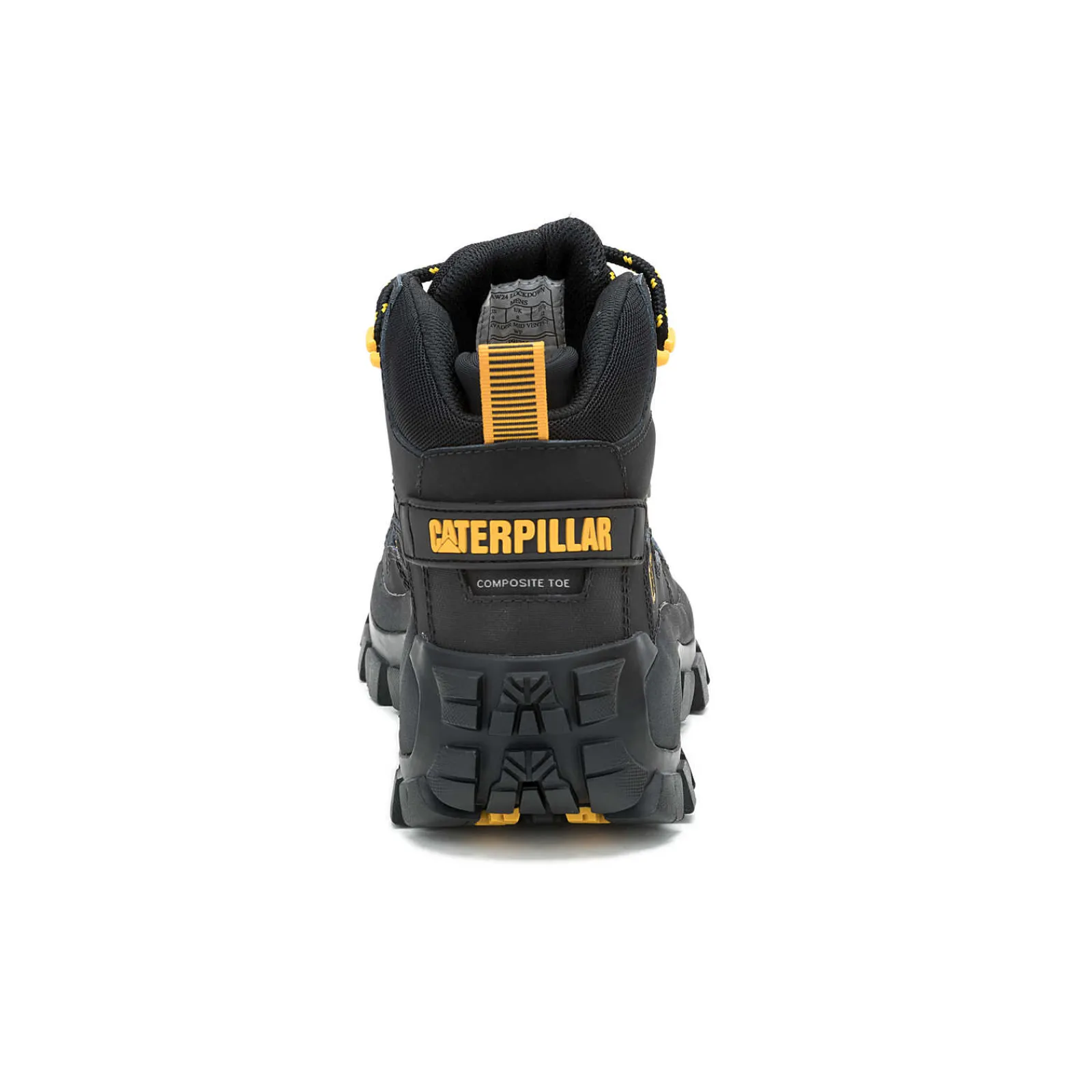 Cat Footwear Slip Resistant | Waterproof*Invader Mid Vent Waterproof Composite Toe Work Boot