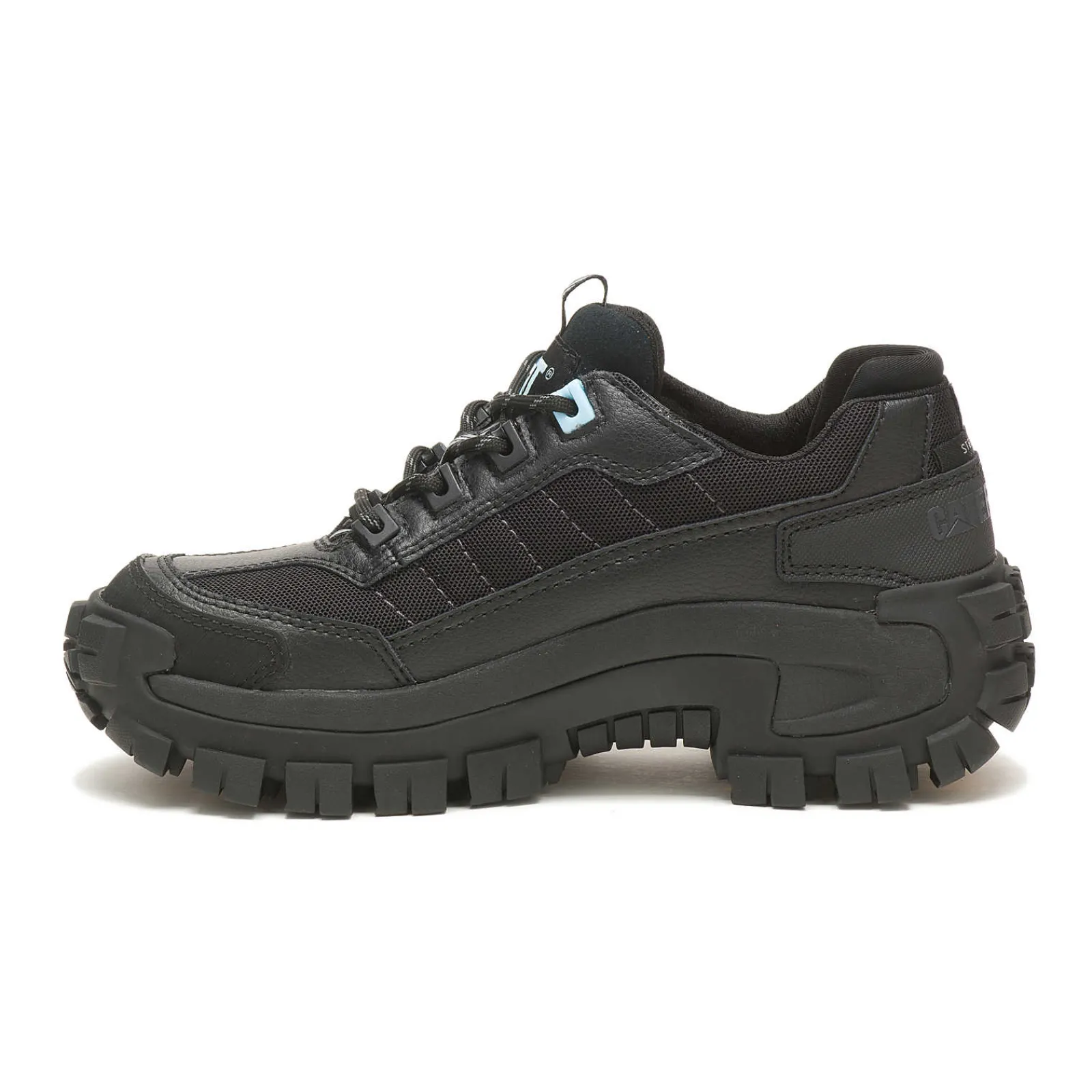 Women Cat Footwear Lightweight | Slip Resistant*Invader Steel Toe Work Shoe