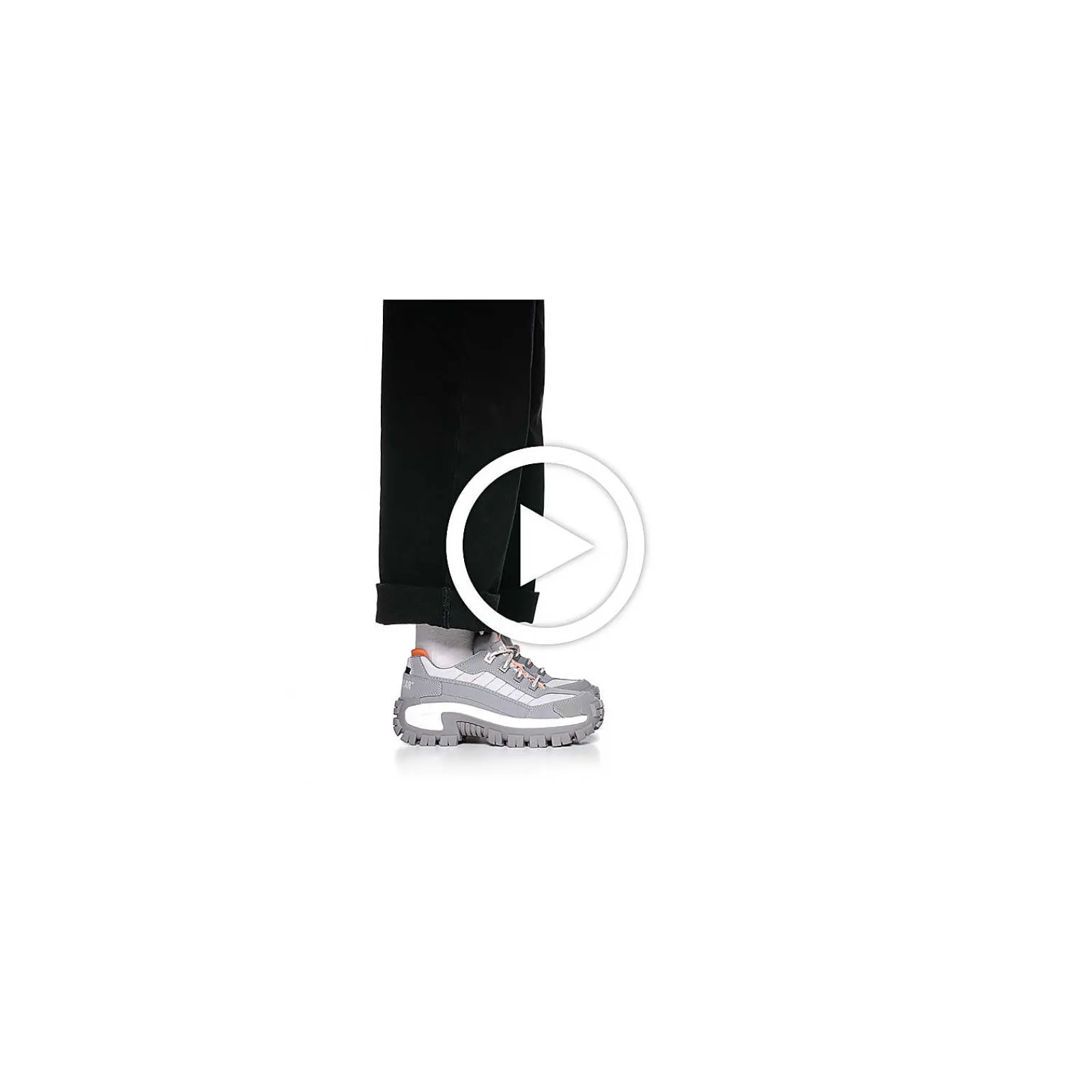 Women Cat Footwear Lightweight | Slip Resistant*Invader Steel Toe Work Shoe