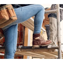 Women Cat Footwear Slip Resistant | Steel Toe*Paisley 6" Steel Toe Work Boot