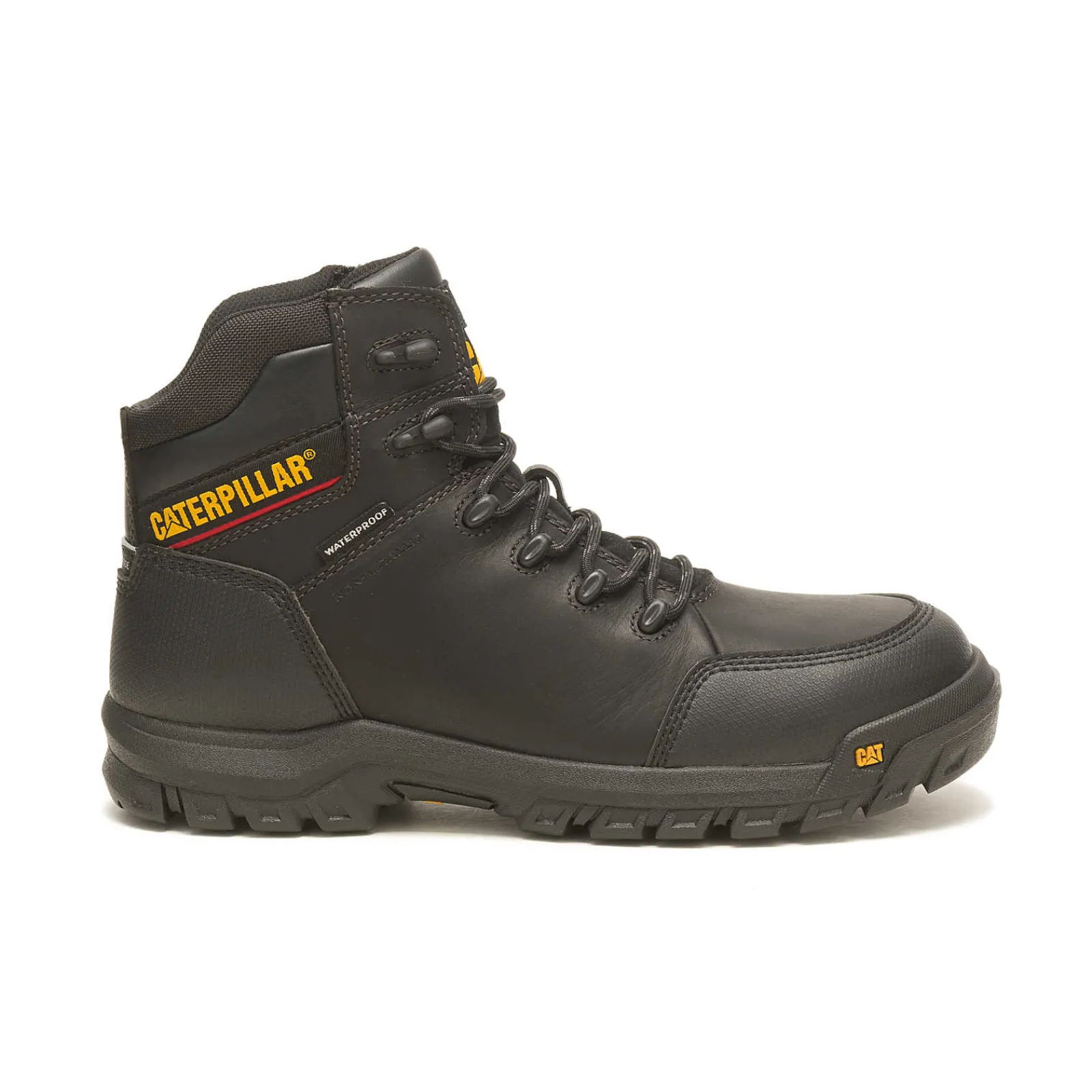 Cat Footwear Slip Resistant | Waterproof*Resorption Waterproof Composite Toe Work Boot