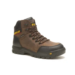 Cat Footwear Slip Resistant | Waterproof*Resorption Waterproof Composite Toe Work Boot
