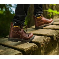 Cat Footwear Slip Resistant | Steel Toe*Second Shift Steel Toe Work Boot