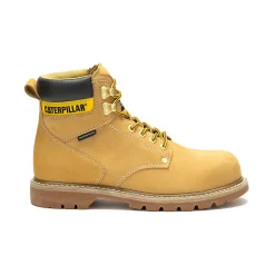 Cat Footwear Slip Resistant | Waterproof*Second Shift Waterproof Steel Toe Work Boot