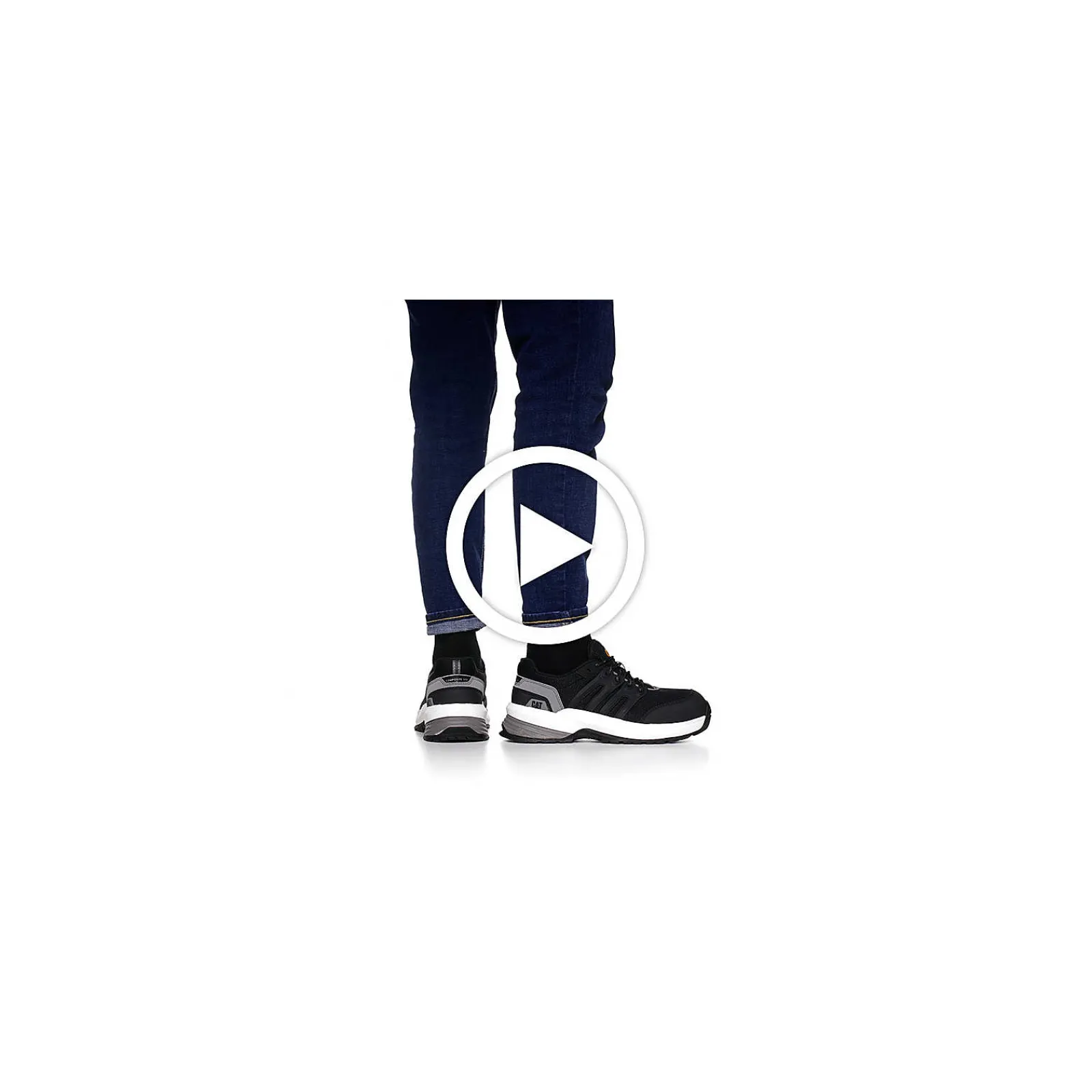 Women Cat Footwear Lightweight | Slip Resistant*Streamline 2.0 Composite Toe Work Shoe