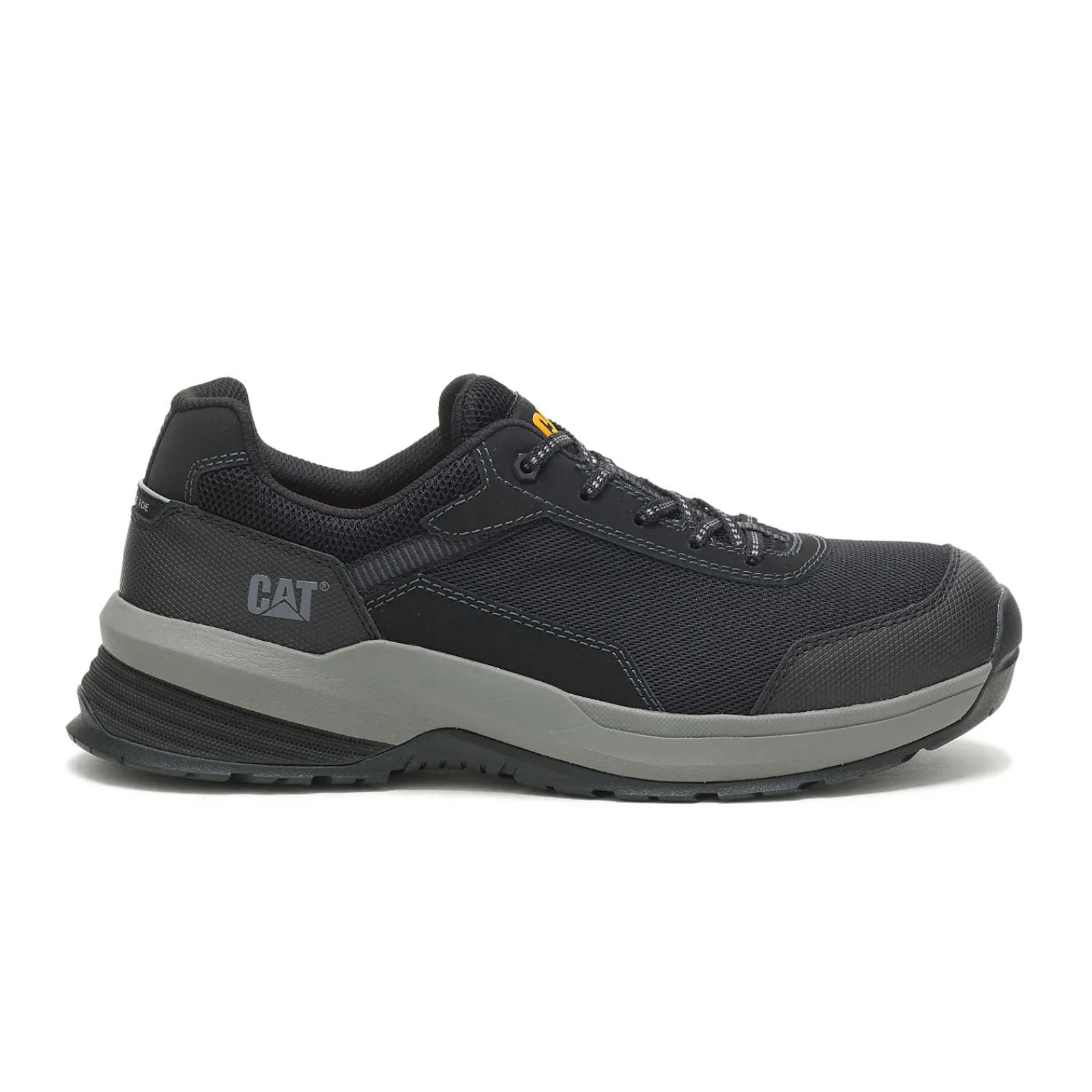 Cat Footwear Slip Resistant | Lightweight*Streamline 2.0 Mesh Composite Toe Work Shoe