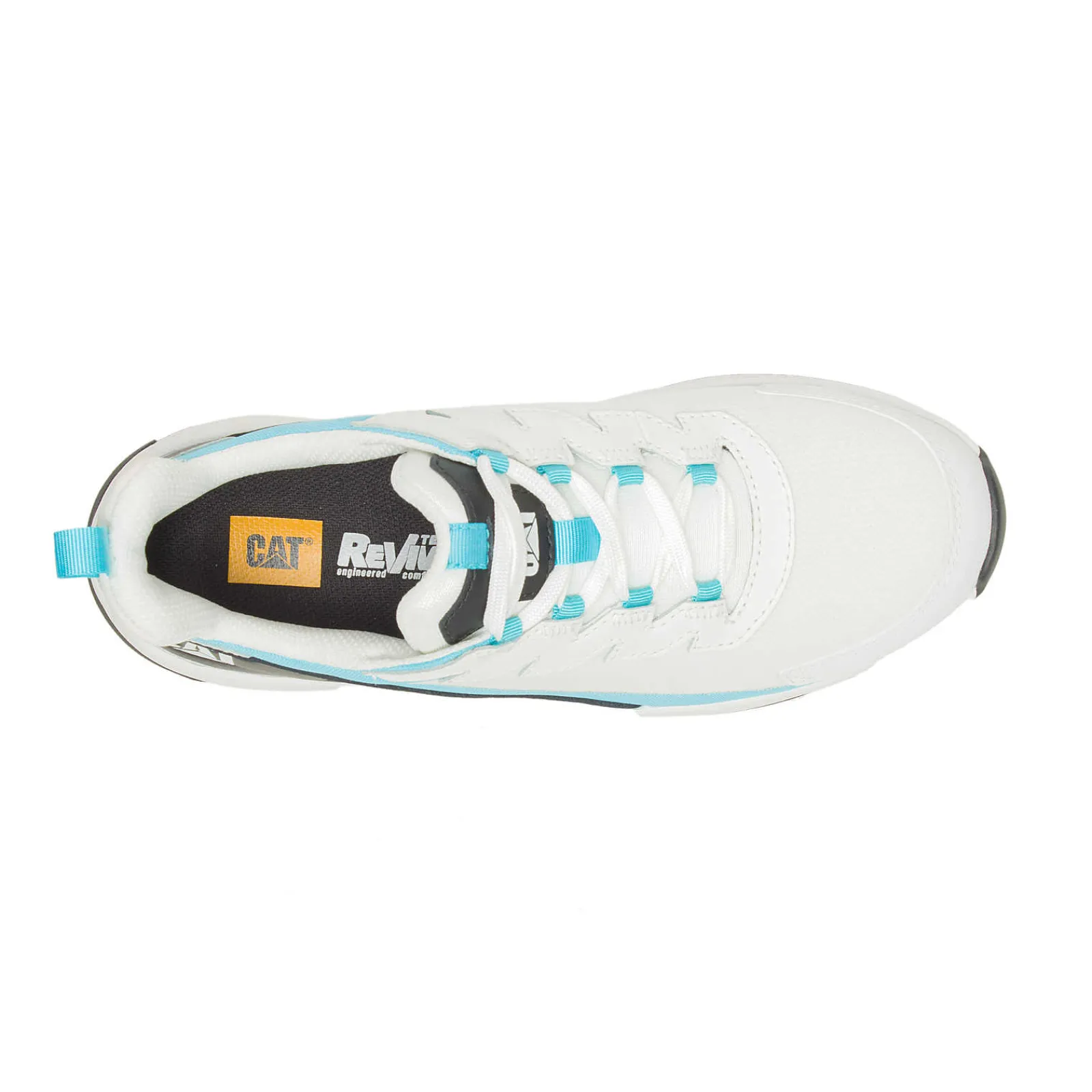 Women Cat Footwear Lightweight | Slip Resistant*Streamline Runner Carbon Composite Toe Work Shoe