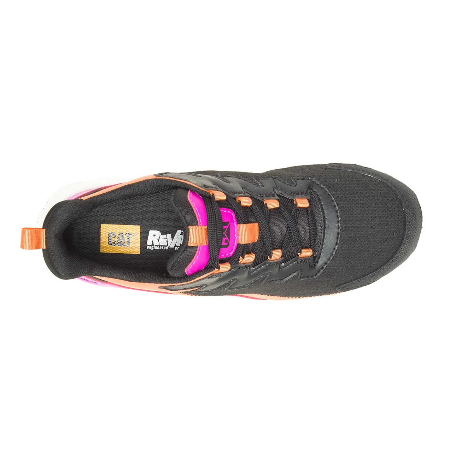 Women Cat Footwear Lightweight | Slip Resistant*Streamline Runner Carbon Composite Toe Work Shoe