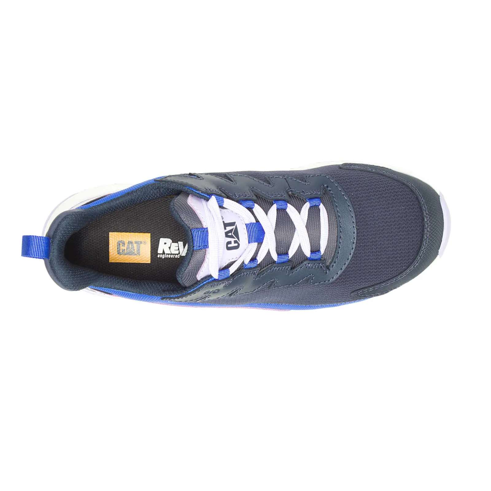 Women Cat Footwear Lightweight | Slip Resistant*Streamline Runner Carbon Composite Toe Static Dissipative Work Shoe