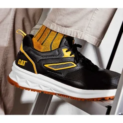 Cat Footwear Lightweight | Slip Resistant*Streamline Runner Carbon Composite Toe Work Shoe