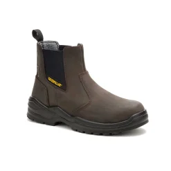 Cat Footwear Slip Resistant | Pull-Ons*Striver Chelsea Waterproof Steel Toe Work Boot